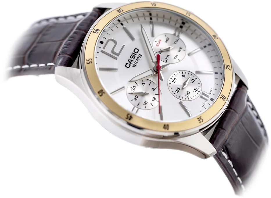 VYRIŠKAS LAIKRODIS CASIO MTP-1374L-7AVDF (zd064a) + DĖŽĖ