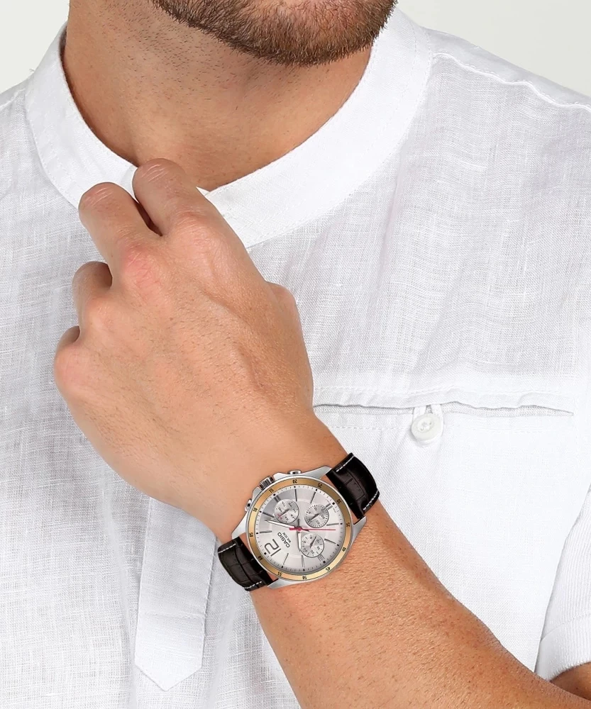 VYRIŠKAS LAIKRODIS CASIO MTP-1374L-7AVDF (zd064a) + DĖŽĖ