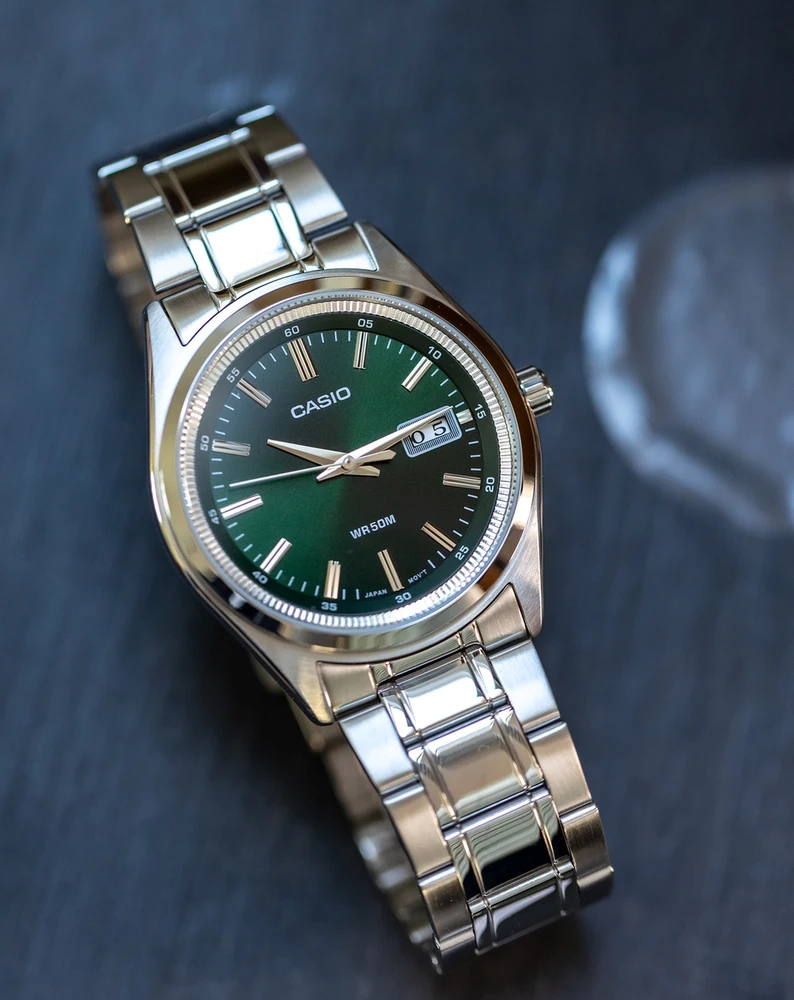 Casio vyriškas laikrodis MTP-B180D-3A + dėžutė
