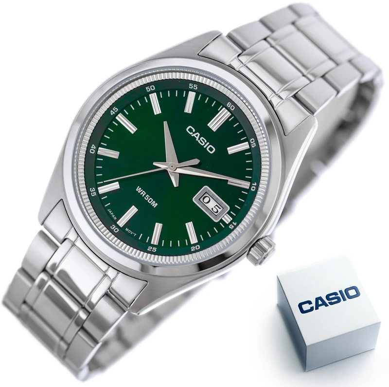 Casio vyriškas laikrodis MTP-B180D-3A + dėžutė