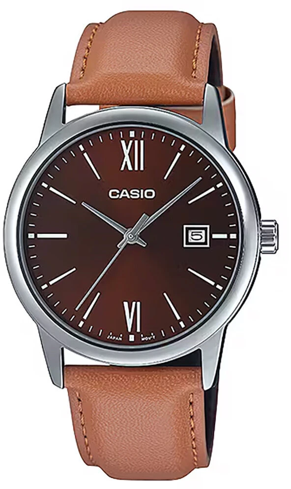 CASIO VYRIŠKAS LAIKRODIS MTP-V002L-5B3 + DĖŽUTĖ (zd224c)