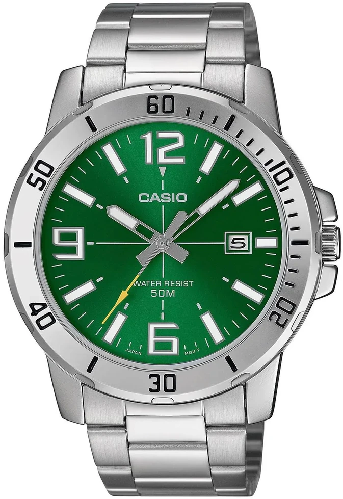Vyriškas laikrodis CASIO MTP-VD01D-3B + BOX