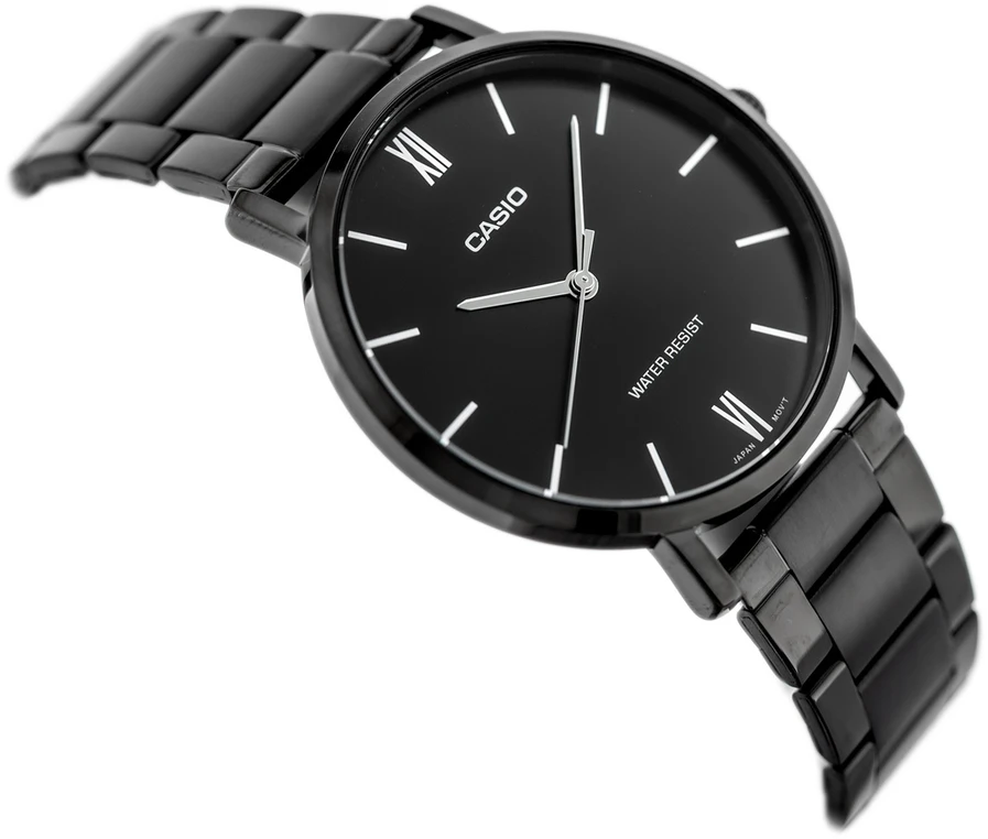 Casio vyriškas laikrodis MTP-VT01B-1B + dėžutė