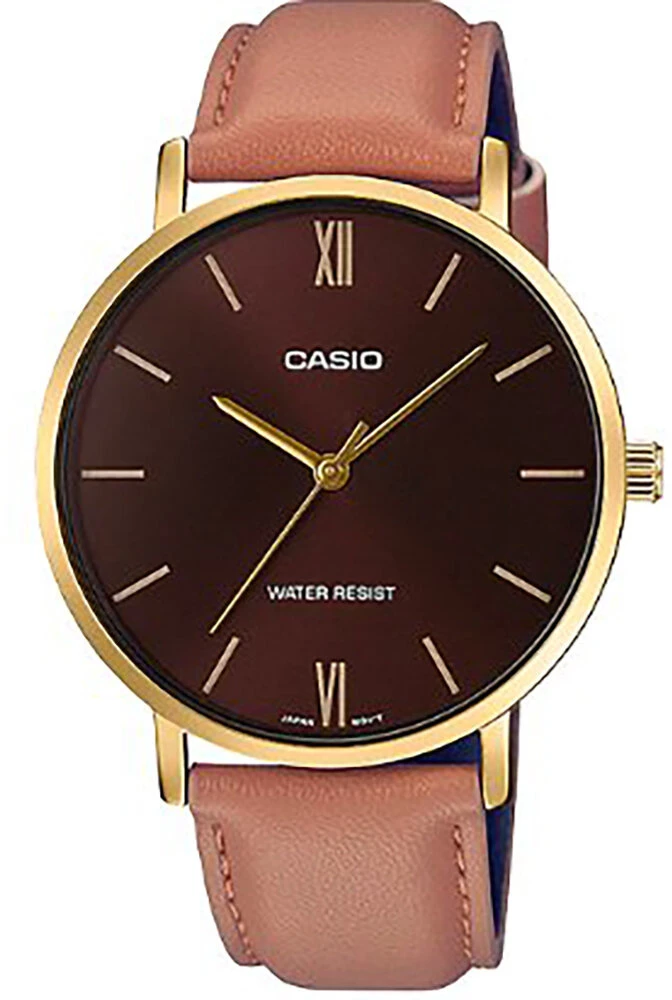 Vyriškas laikrodis CASIO MTP-VT01GL-5B + BOX (zd165j)
