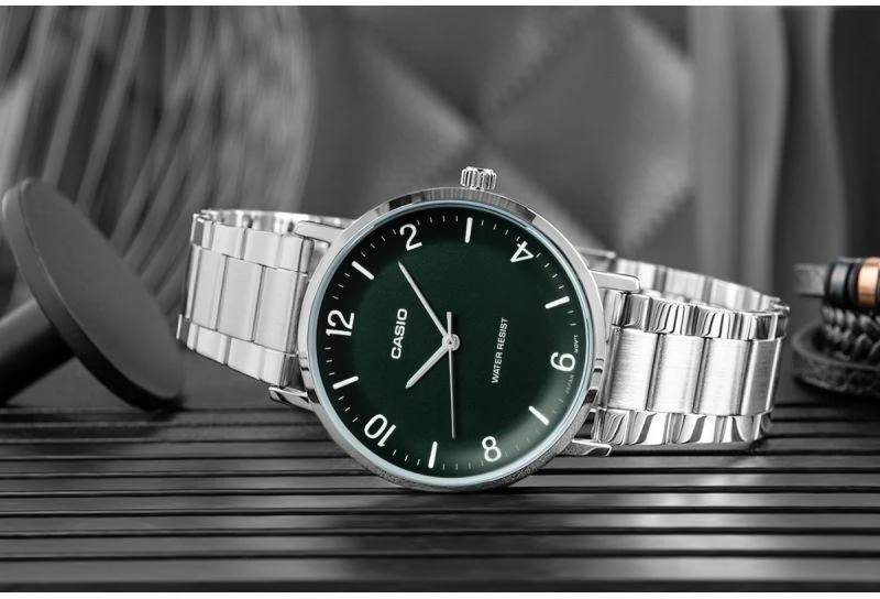 Vyriškas laikrodis CASIO MTP-VT03D-3B + BOX