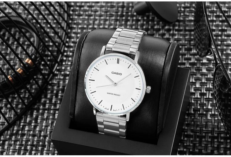 Vyriškas laikrodis CASIO MTP-VT04D-7EDF + Dovanų dėžutė