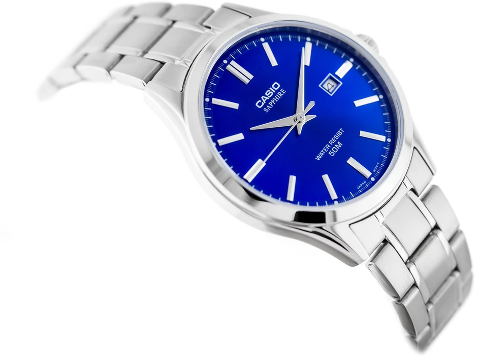 Vyriškas laikrodis Casio MTS-115D-2A1 + BOX (zd292a) SZAFIR