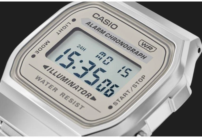 CASIO Retro Vintage UNISEX WATCH A168WA-8A + BOX