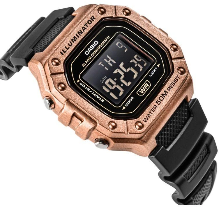 Vyriškas laikrodis CASIO W-218HM-5BVDF + dėžutė