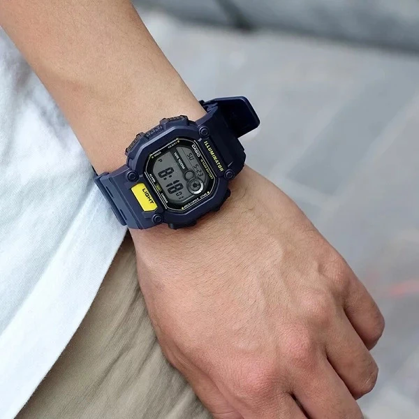 Vyriškas laikrodis CASIO W-737H-2A + BOX
