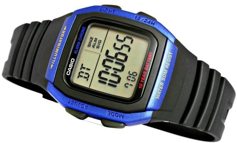 Vyriškas laikrodis CASIO W-96H-2AVDF + DĖŽUTĖ