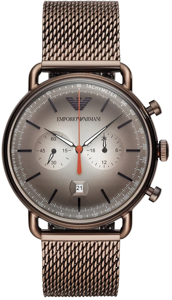 Vyriškas laikrodis EMPORIO ARMANI AR11169 - AVIATOR (zi020i)