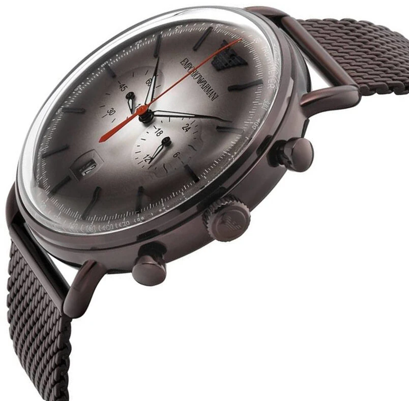 Vyriškas laikrodis EMPORIO ARMANI AR11169 - AVIATOR (zi020i)