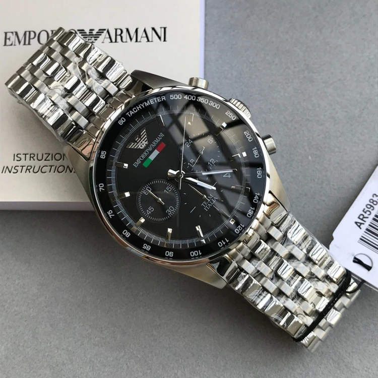 Vyriškas laikrodis EMPORIO ARMANI AR5983 - SPORTIVO (zi024a)