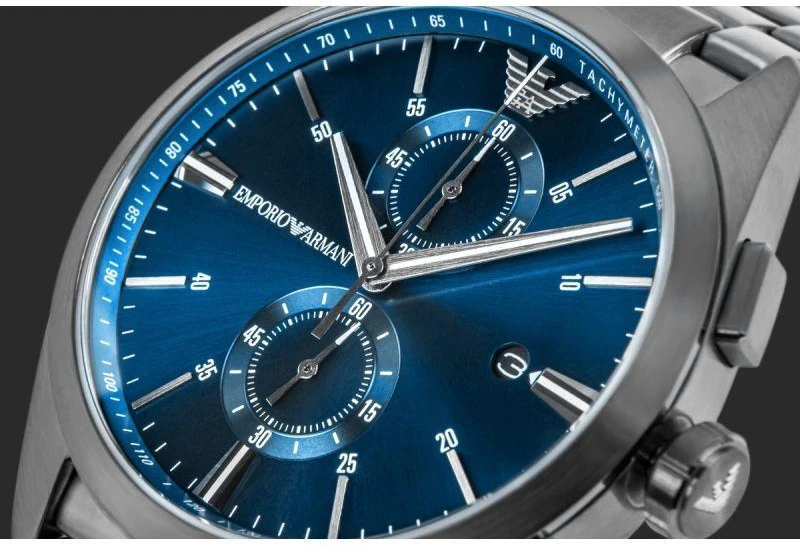 Vyriškas laikrodis EMPORIO ARMANI CLAUDIO AR11481 + BOX