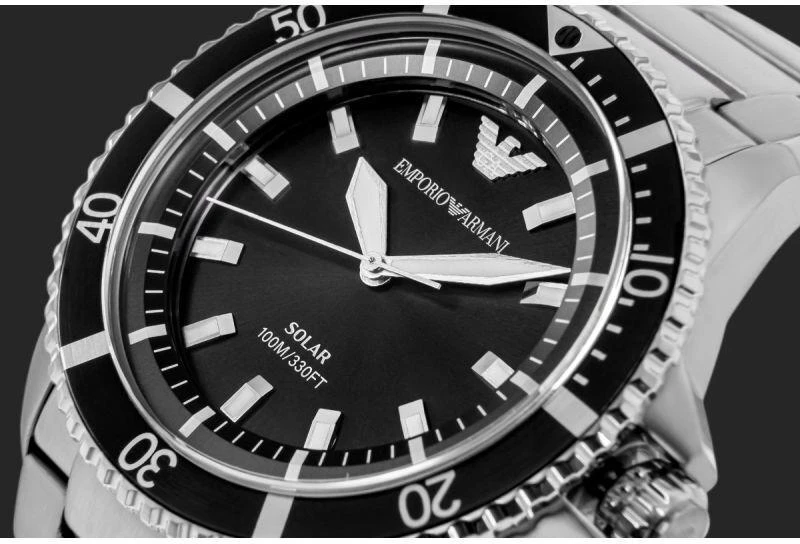 Vyriškas laikrodis EMPORIO ARMANI World Explorer AR11787 + DĖŽUTĖ