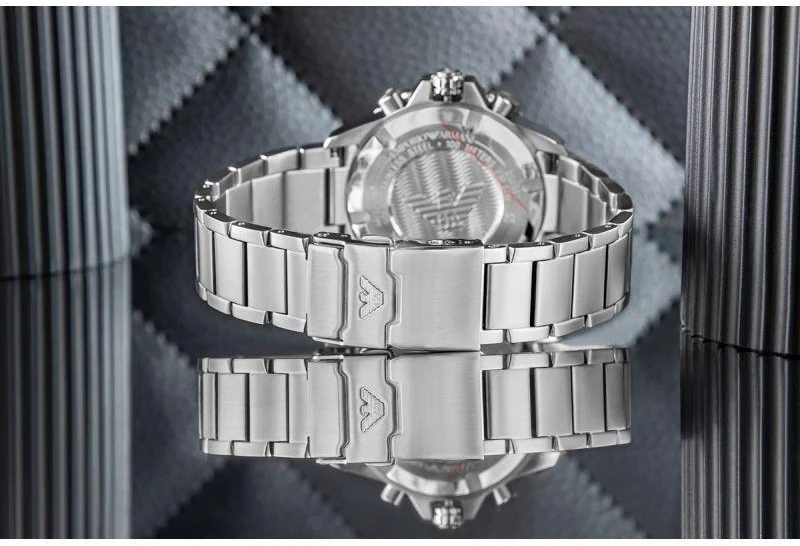 Vyriškas laikrodis EMPORIO ARMANI World Explorer AR11739 + DĖŽUTĖ