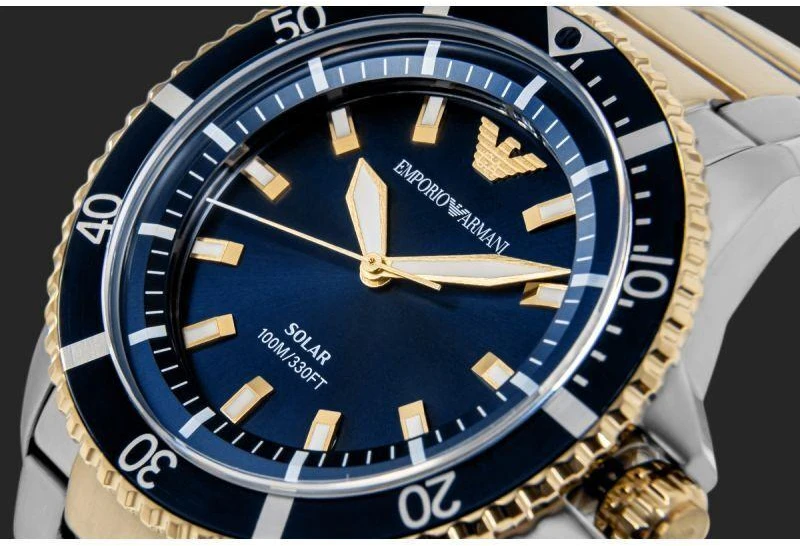 Vyriškas laikrodis EMPORIO ARMANI World Explorer AR11738 + DĖŽUTĖ