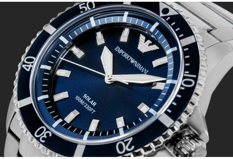 Vyriškas laikrodis EMPORIO ARMANI World Explorer AR11697 + DĖŽUTĖ