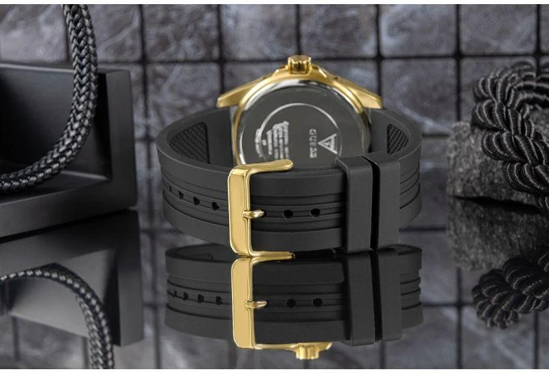 Vyriškas laikrodis Guess Champ GW0639G2 + DĖŽUTĖ