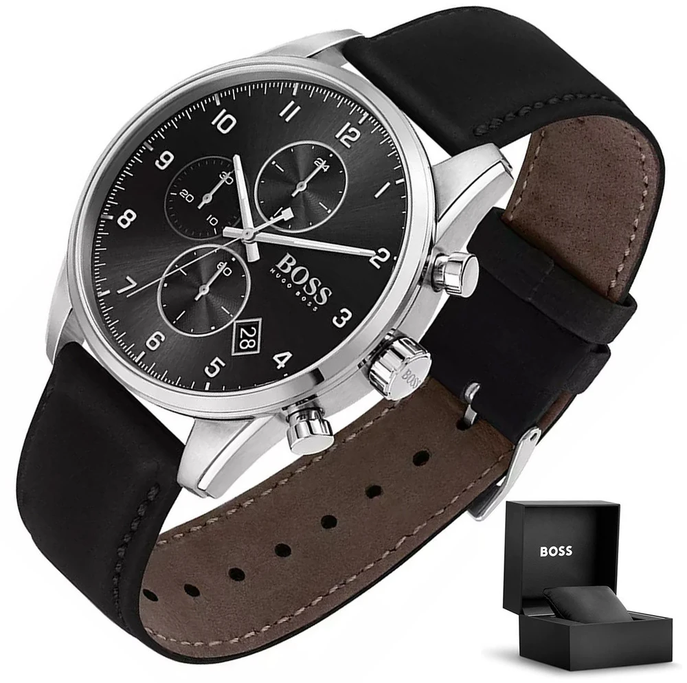 HUGO BOSS Skymaster vyriškas laikrodis 1513782 (zh056a)