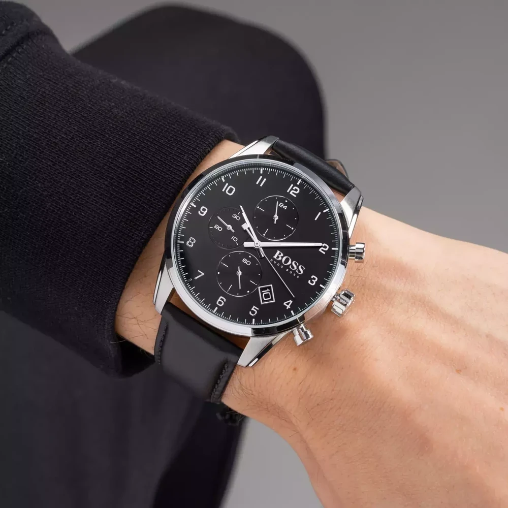 HUGO BOSS Skymaster vyriškas laikrodis 1513782 (zh056a)