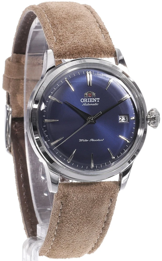 Orient Klasikinis Bambino 38 mm vyriškas laikrodis RA-AC0M12L30B + dėžutė