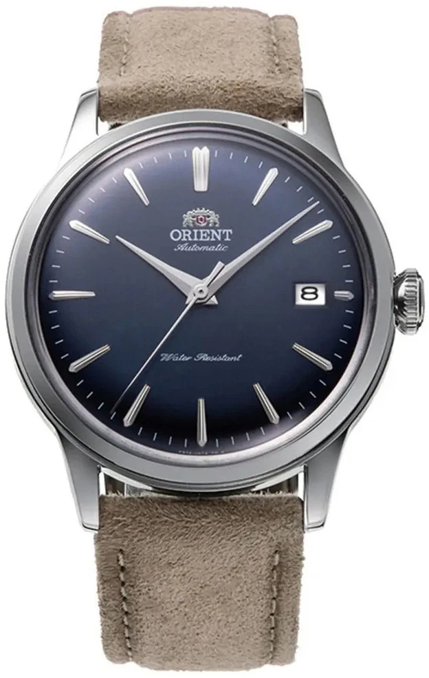 Orient Klasikinis Bambino 38 mm vyriškas laikrodis RA-AC0M12L30B + dėžutė