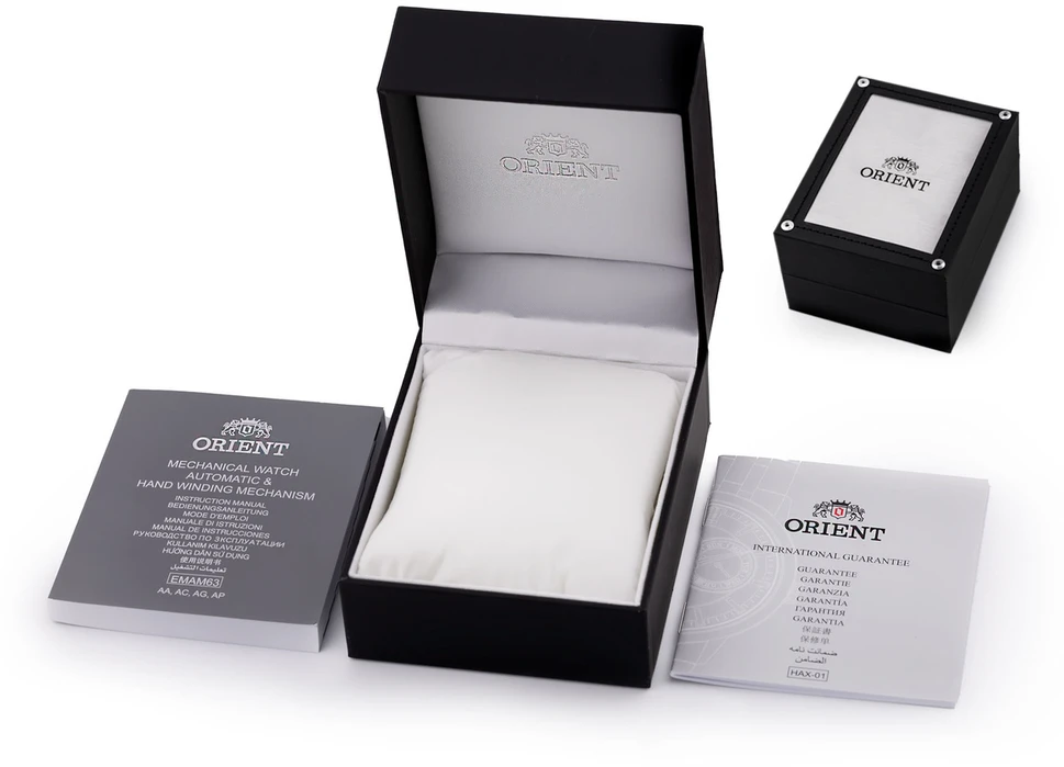 Orient Contemporary Symphony III vyriškas laikrodis RA-AC0F06L10B + BOX
