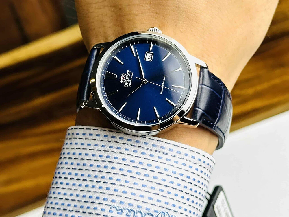 Orient Contemporary Symphony III vyriškas laikrodis RA-AC0F06L10B + BOX