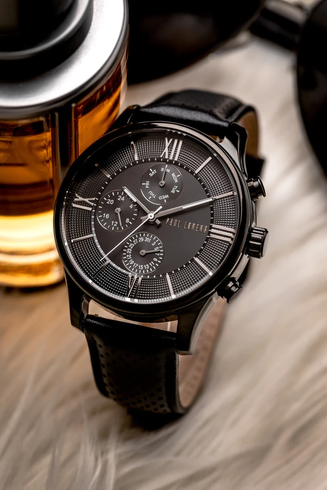 Laikrodis PAUL LORENS MALE WATCH - PL11652A6-1A1 (zg355a) + BOX