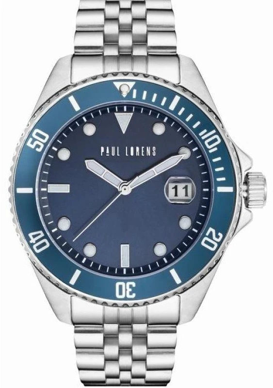 PAUL LORENS MALE WATCH - PL13030B-6C1(zg350d) + BOX