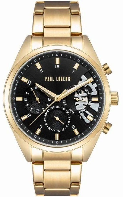 PAUL LORENS MALE WATCH - PL20003B-1D1 (zg387b) + BOX