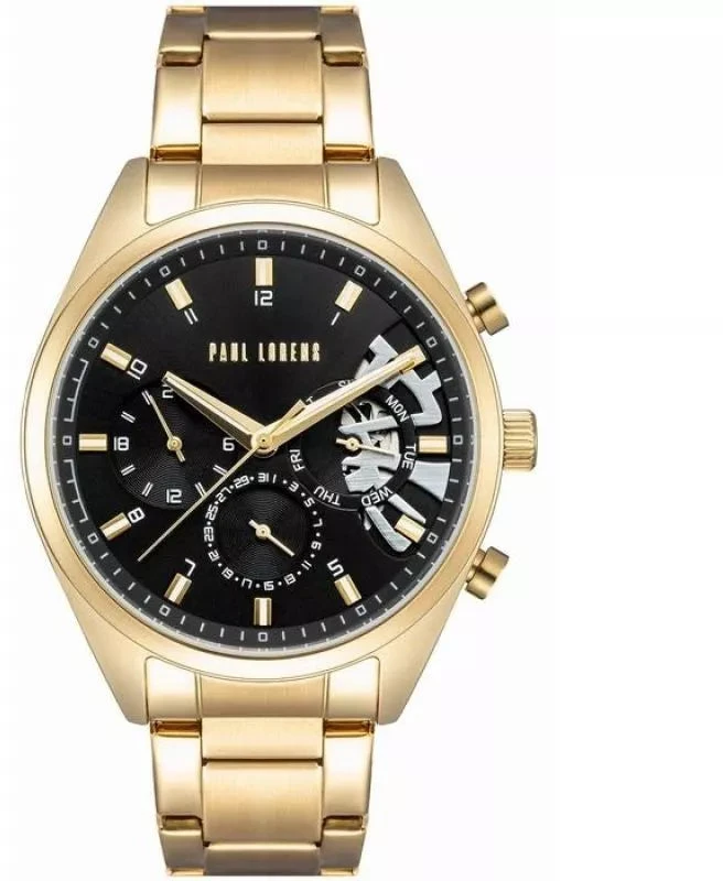 PAUL LORENS MALE WATCH - PL20003B-1D1 (zg387b) + BOX