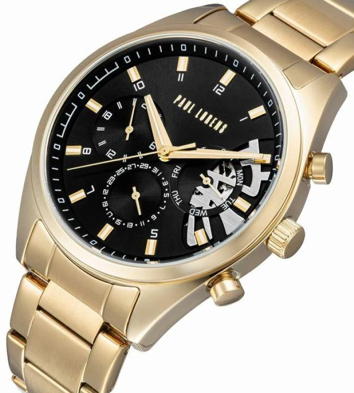 PAUL LORENS MALE WATCH - PL20003B-1D1 (zg387b) + BOX