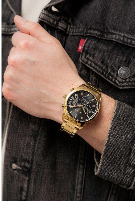 PAUL LORENS MALE WATCH - PL20003B-1D1 (zg387b) + BOX