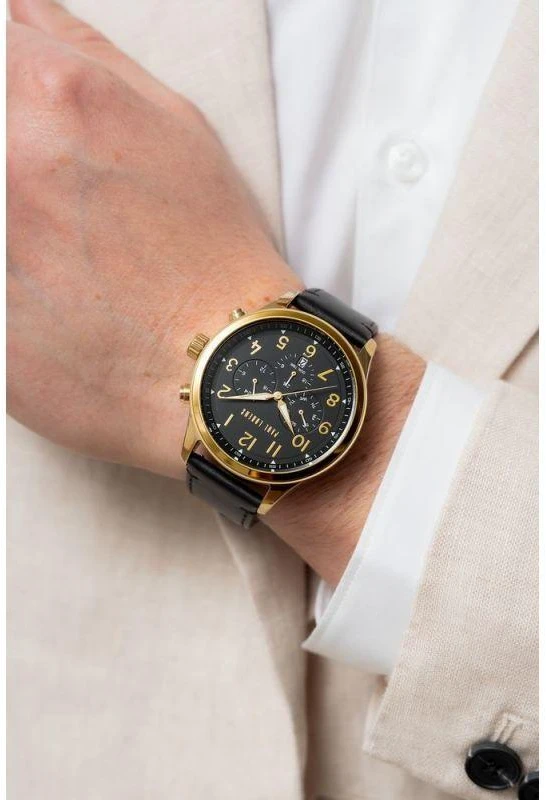 PAUL LORENS MALE WATCH - PL20011A-1A2 (zg378a) + BOX
