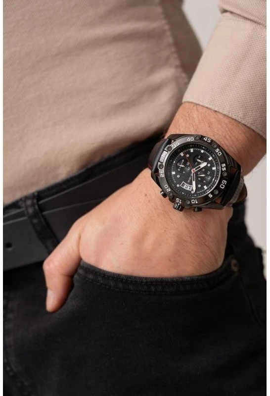 PAUL LORENS MALE WATCH - PL8754A5-1A3 (zg375b) + BOX