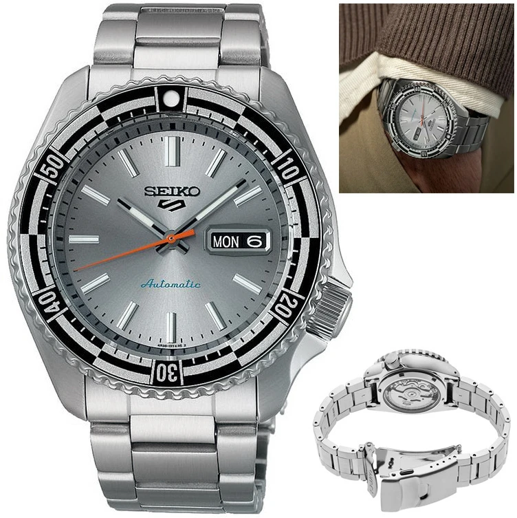 Vyriškas laikrodis SEIKO 5 Sports SRPK09K1+ BOX