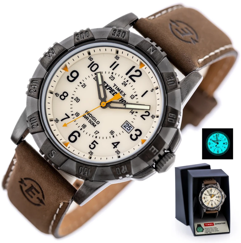 Vyriškas laikrodis TIMEX EXPEDITION T49990 - INDIGLO
