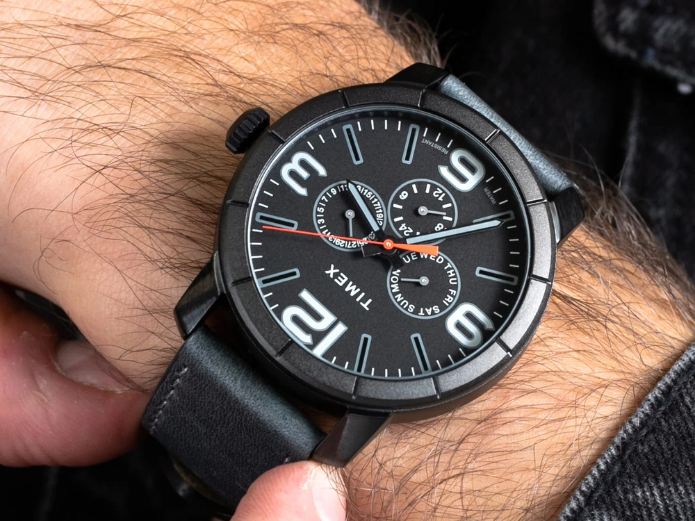 Vyriškas laikrodis TIMEX TW2U15200 + BOX (zt216a)