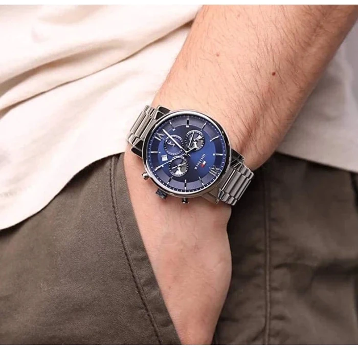 Vyriškas laikrodis TOMMY HILFIGER 1710409 EVAN (zf033b)