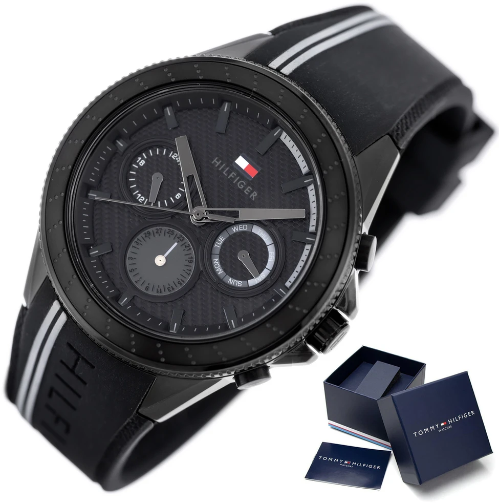 VYRIŠKAS LAIKRODIS TOMMY HILFIGER 1791861 Aiden (zf095a) + BOX