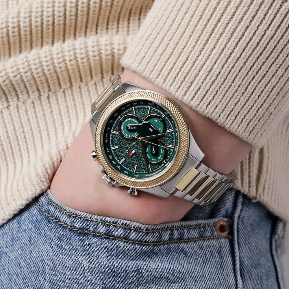TOMMY HILFIGER Clark vyriškas laikrodis 1792079 (zf105a) + dėžutė