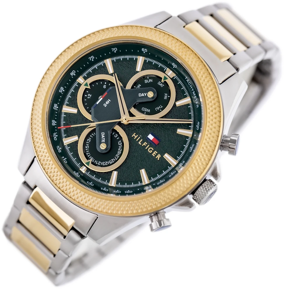 TOMMY HILFIGER Clark vyriškas laikrodis 1792079 (zf105a) + dėžutė
