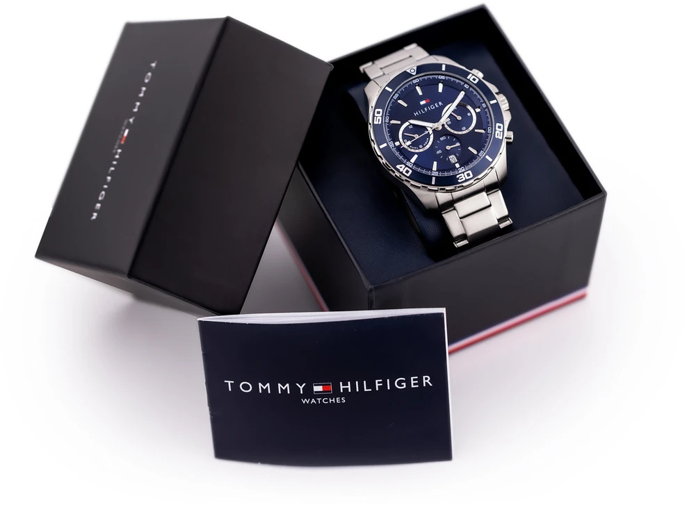 TOMMY HILFIGER Jordan vyriškas laikrodis 1792094 + dėžutė