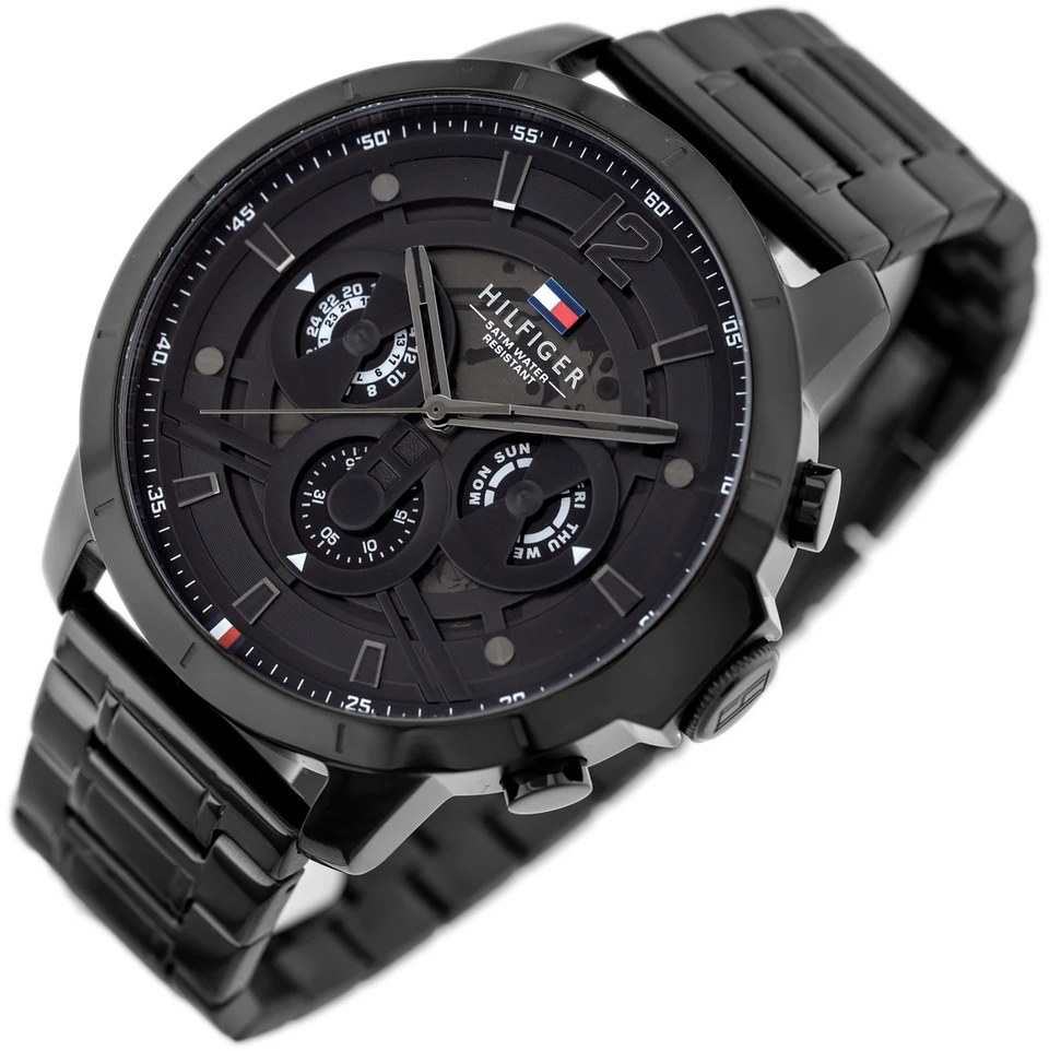 Laikrodis TOMMY HILFIGER LUCA MEN'S WATCH 1710494 + BOX