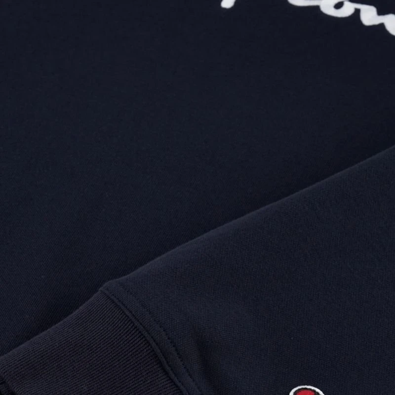 Vyriškas medvilninis džemperis Champion Crewneck, tamsiai mėlynas