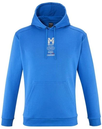 Vyriškas medvilninis džemperis su gobtuvu Millet CDG Chamonix, mėlynas