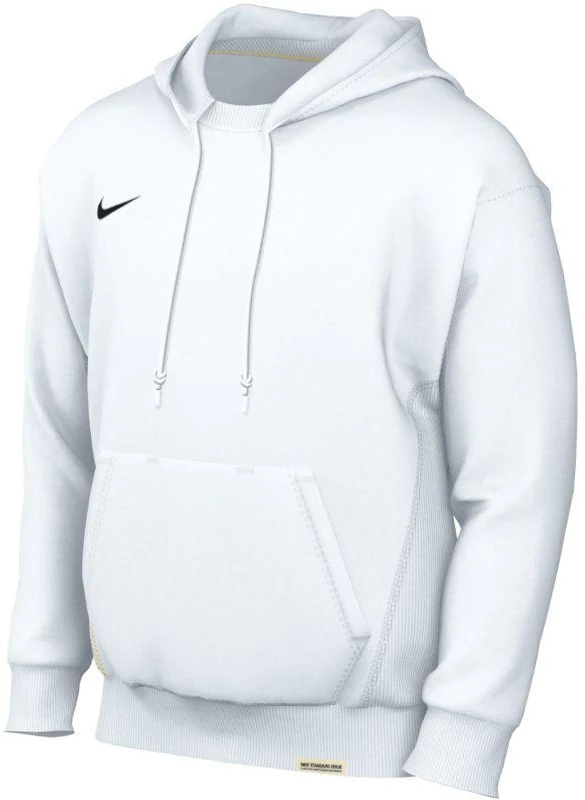 Vyriškas „Nike Dri-FIT Standard Issue“ džemperis su gobtuvu, baltas, FD7734 100
